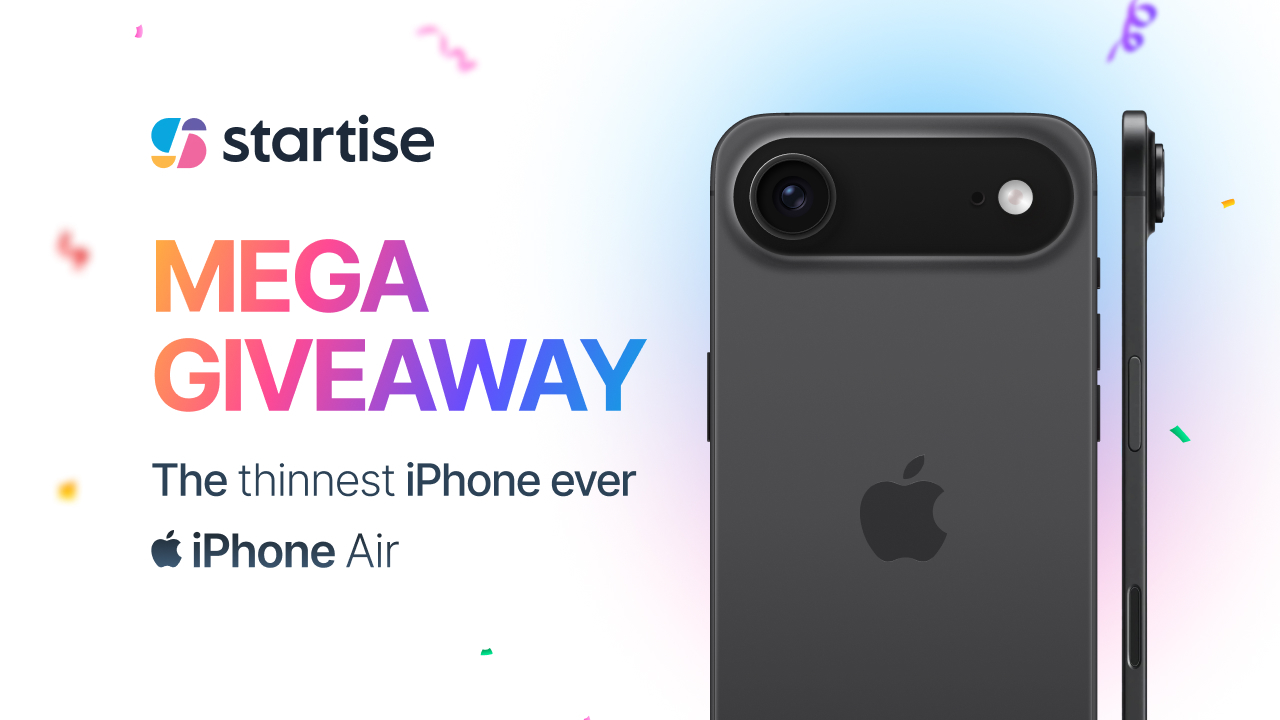 Startise mega giveaway: iPhone Air