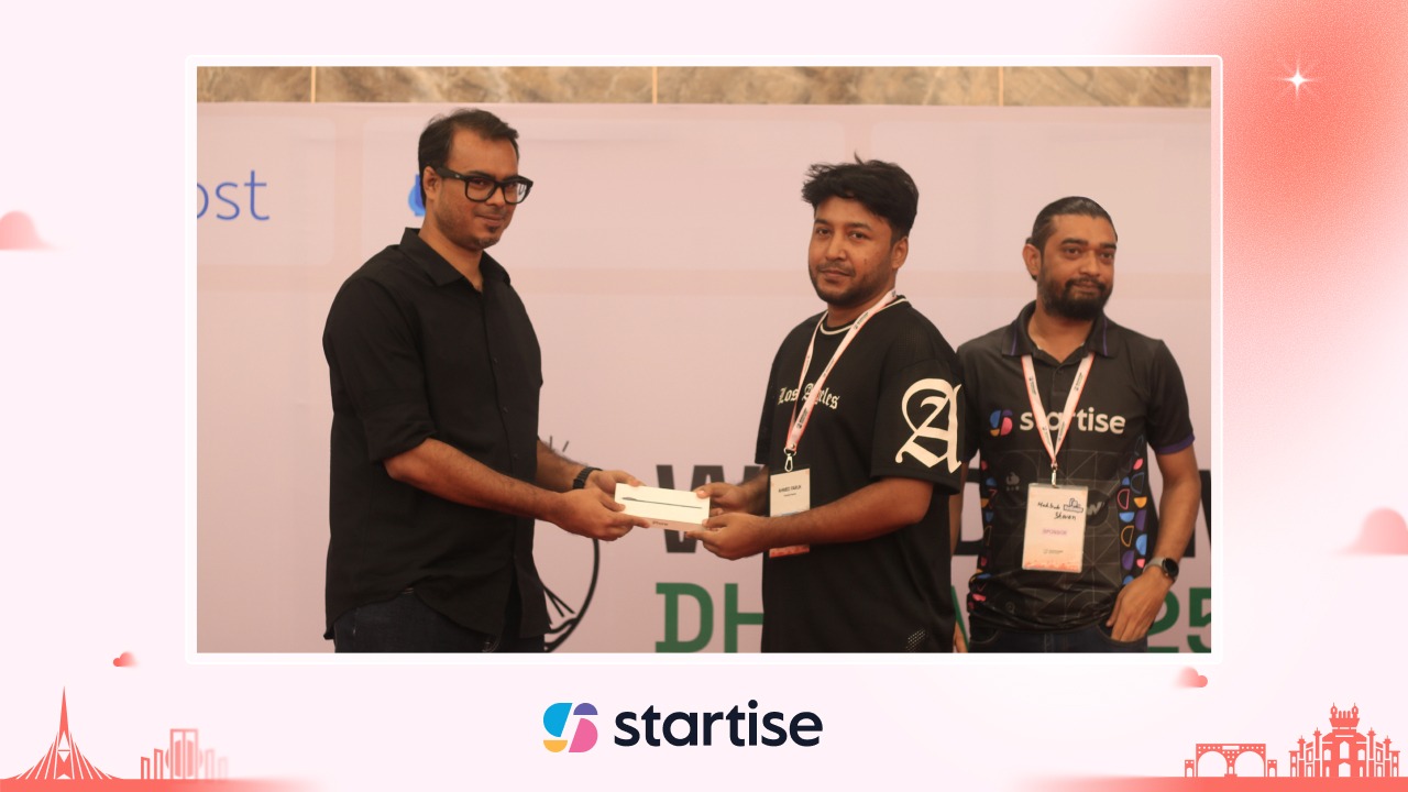 Giveaway winner WordCamp Dhaka 2025