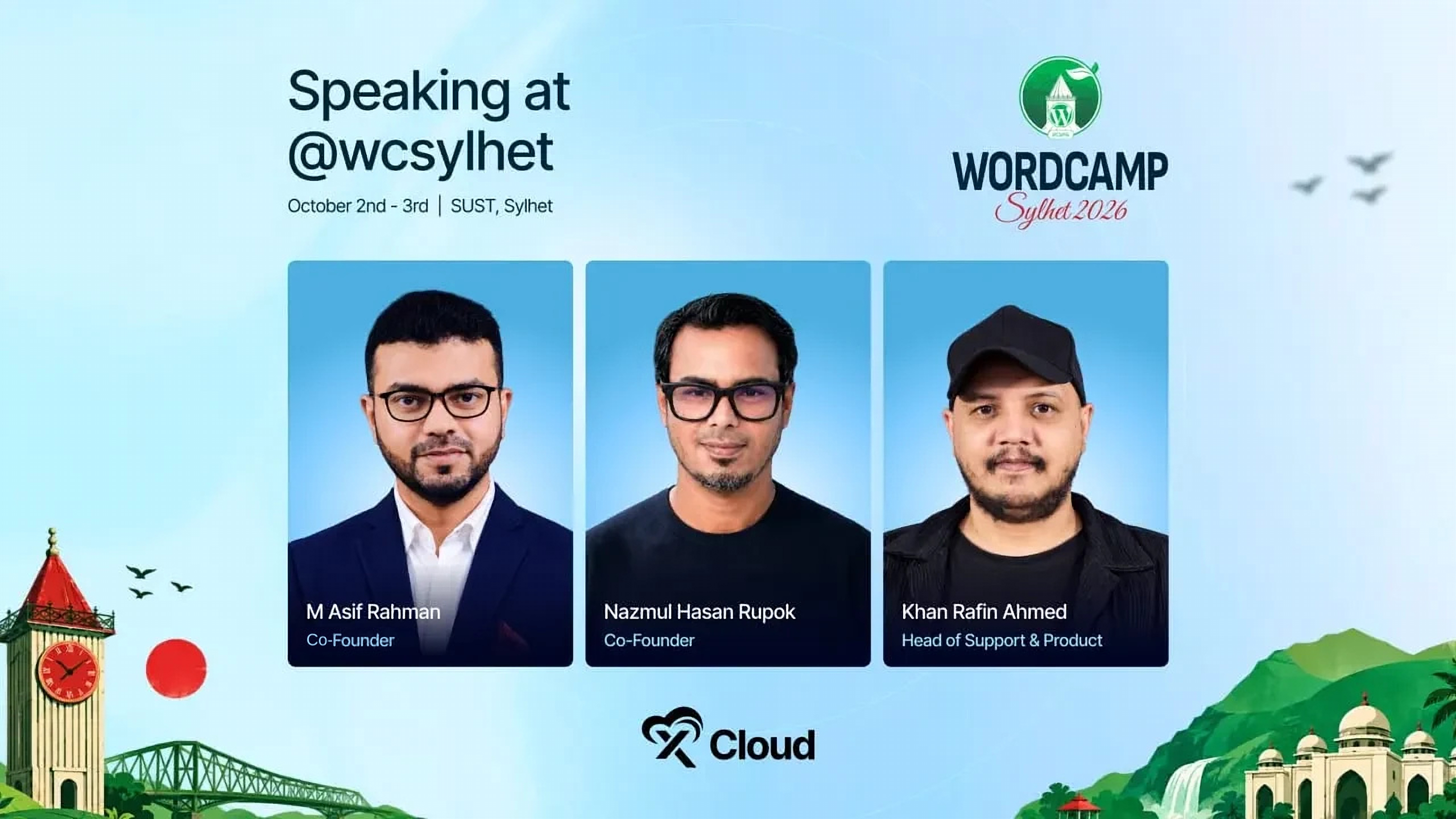 What xCloud Presented on AI at WordCamp Sylhet 2026
